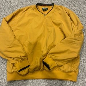 mustard yellow vintage cabelas jacket